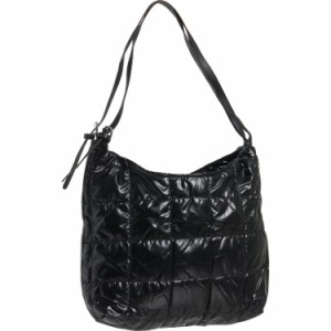 (取寄) ルラ レディース パファー ショルダー バッグ Lulla women Puffer Shoulder Bag (For Women)  Black