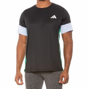 (取寄) アディダス トレーニング カラーブロック 3ストライプ T-シャツ - ショート スリーブ adidas Training Color-Block 3-Stripes T-S