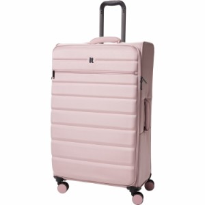 (取寄) ITラゲッジ 33インチ センサス スピナー スーツケース - ソフトサイド, ソフト ピンク IT Luggage 33” Census Spinner Suitcase 