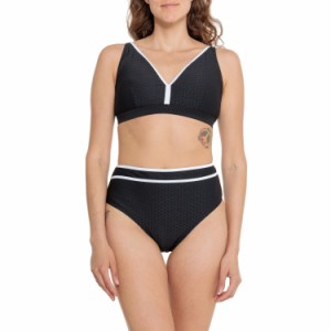 (取寄) オードリー オメガ テクスチャー ビキニ セット NIPTUCK Audrey Omega Textured Bikini Set  Black