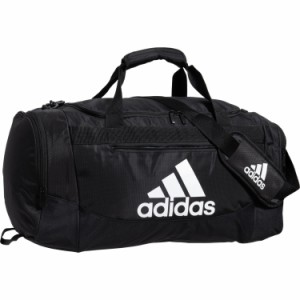 (取寄) アディダス ディフェンス 2 ダッフル バッグ - ミディアム ブラック adidas Defense 2 Duffel Bag - Medium, Black  Black