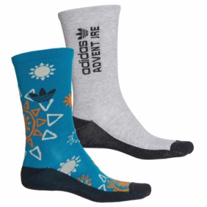 (取寄) アディダス メンズ アドベンチャー ソックス adidas men Adventure Socks (For Men)  Active Teal/Grey Heather