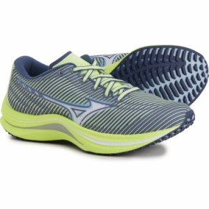 (取寄) ミズノ レディース ウェーブ リベリオン ランニング シューズ Mizuno women Wave Rebellion Running Shoes (For Women)  Neo Lime