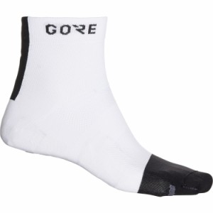 (取寄) ゴアウェア メンズ ライトウェイト ミッド ソックス Gorewear men Lightweight Mid Socks (For Men)  White/Black