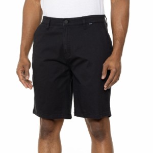 (取寄) ハーレー クラシック ツイル ウォーク ショーツ Hurley Classic Twill Walk Shorts  Black