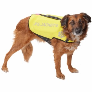 (取寄) ネオプレーン ペット ライフ ジャケット Silver Pooch Neoprene Pet Life Jacket  Yellow