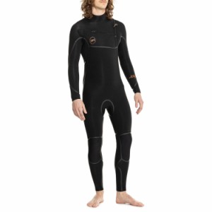 (取寄) ダカイン サイクロン チェスト ジップ フル ウェットスーツ - 5/4 ウム DaKine Cyclone Chest Zip Full Wetsuit - 5/4 mm  Black