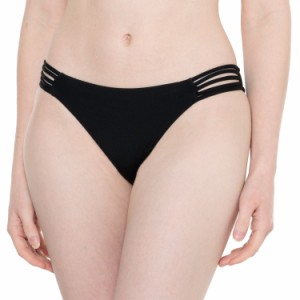 (取寄) シーフォリー マルチ ブラジリアン ビキニ ボトム Seafolly Multi Rouleau Brazilian Bikini Bottoms  Black