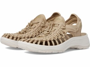 (取寄) キーン レディース ユニーク アストリア KEEN women KEEN Uneek Astoria Safari/Star White