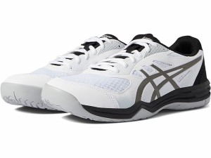 (取寄) アシックス メンズ アップコート 5 バレーボール シューズ ASICS men ASICS Upcourt 5 Volleyball Shoe White/Gunmetal