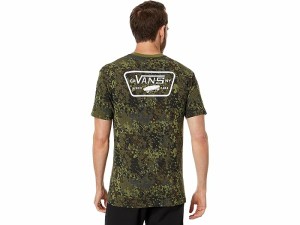 (取寄) バンズ メンズ フル パッチ バック ショート スリーブ ティー Vans men Vans Full Patch Back Short Sleeve Tee Olive Branch/Whi