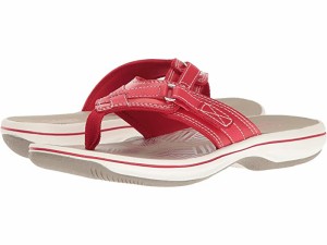 (取寄) クラークス レディース ブリーズ シー Clarks women  Breeze Sea Red