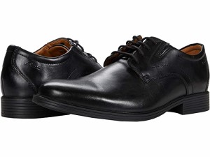 (取寄) クラークス メンズ ウィドン プレーン Clarks men  Whiddon Plain Black Leather