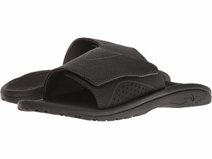 (取寄) オルカイ メンズ ナルー スライド OluKai men  Nalu Slide Black/Black