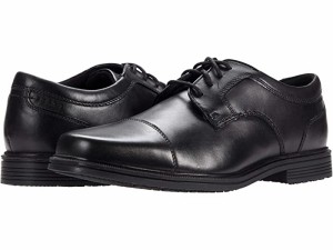 (取寄) ロックポート メンズ テイラー ウォータープルーフ キャップ トゥ Rockport men  Taylor Waterproof Cap Toe Black