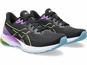 (取寄) アシックス レディース 12 ASICS women ASICS GT-1000 12 Black/Glow Yellow