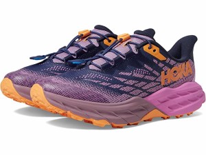 (取寄) キッズ スピードゴート 5 (ビッグ キッド) Hoka Kids kids Hoka Kids Speedgoat 5 (Big Kid) Bellwether Blue/Cyclamen