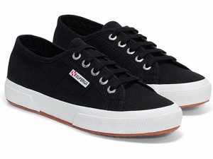 (取寄) スペルガ 2750 COTU クラシック スニーカー Superga Superga 2750 COTU Classic Sneaker Black/Full White