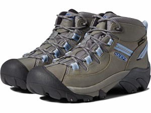 (取寄) キーン レディース ターギー リ ミッド ウォータープルーフ KEEN women  Targhee II Mid Waterproof Steel Grey/Hydrangea