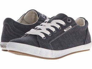 (取寄) タオス フットウェア レディース スター Taos Footwear women  Star Charcoal Washed Canvas