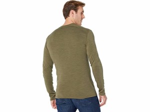 (取寄) スマートウール メンズ メリノ 250 ベース レイヤー クルー Smartwool men  Merino 250 Base Layer Crew Winter Moss Heather