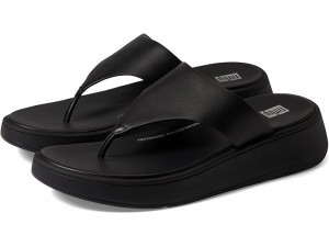 (取寄) フィットフロップ レディース F-モード レザー フラットフォーム トゥ ポスト サンダル FitFlop women FitFlop F-Mode Leather Fl