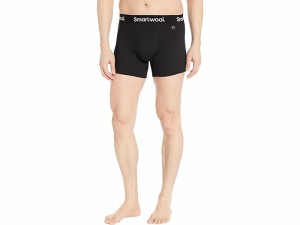 (取寄) スマートウール メンズ ボクサー ブリーフ ボックスド Smartwool men Smartwool Boxer Brief Boxed Black