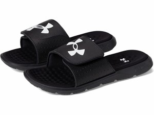 (取寄) アンダーアーマー メンズ イグナイト 7 スライド Under Armour men Under Armour Ignite 7 Slide Black/Black/White