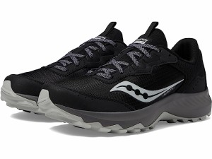 (取寄) サッカニー メンズ オーラ Tr Saucony men Saucony Aura TR Black/Gravel 1