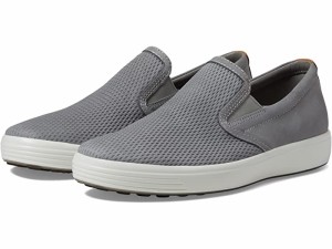 (取寄) エコー メンズ ソフト 7 スリップ-オン 2.0 パフォレイティット ECCO men ECCO Soft 7 Slip-On 2.0 Perforated Wild Dove/Lion