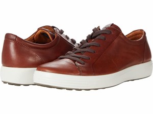 (取寄) エコー メンズ ソフト 7 シティ スニーカー ECCO men  Soft 7 City Sneaker Cognac