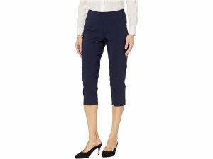 (取寄) クレイジー ラリー レディース プル-オン カプリ パンツ Krazy Larry women  Pull-On Capri Pants Navy