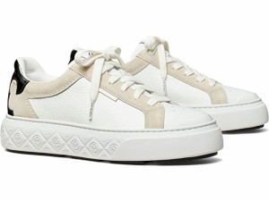 (取寄) トリーバーチ レディース レディバグ スニーカー Tory Burch women Tory Burch Ladybug Sneaker Titanium White/Black