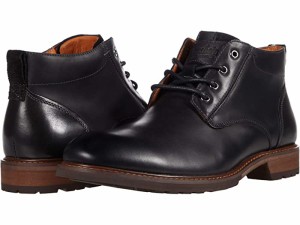 (取寄) フローシャイム メンズ ロッジ プレーン トゥ チャッカ ブート Florsheim men  Lodge Plain Toe Chukka Boot Black Crazy Horse