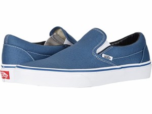 (取寄) バンズ クラシック スリップ-オン コア クラシックス Vans  Classic Slip-On Core Classics Navy (Canvas)