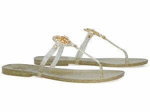 (取寄) トリーバーチ レディース ミニ ミラー ゼリー トング サンダル Tory Burch women Tory Burch Mini Miller Jelly Thong Sandal Sil