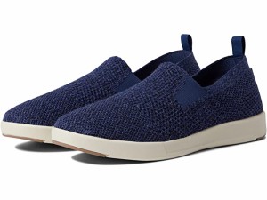 (取寄) ウールルームールー サフォーク メリノ ウール スリップ-オン Woolloomooloo  Suffolk Merino Wool Slip-On Navy