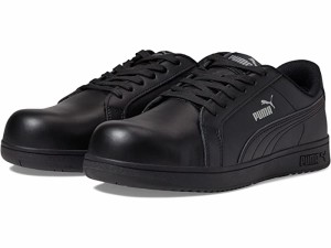 (取寄) プーマ セーフティー メンズ アイコニック レザー ロウ SD PUMA Safety men PUMA Safety Iconic Leather Low ASTM SD Black/Black