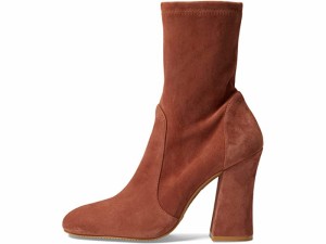 (取寄) スチュアート ワイツマン カーブブロック 100 ブーティ Stuart Weitzman  Curveblock 100 Bootie Cappucino