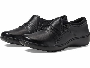 (取寄) クラークス レディース コラ ダスク Clarks women Clarks Cora Dusk Black Leather