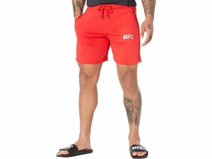 (取寄) ユーエフシー メンズ 7 ショーツ ウィザウト ブリーフ UFC men UFC 7" Shorts Without Brief Red