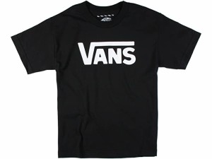 (取寄) バンズ キッズ ボーイズ バンズ クラシック ティー (ビッグ キッズ) Vans Kids boys  Vans Classic Tee (Big Kids) Black/White