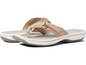 (取寄) クラークス レディース ブリーズ シー Clarks women  Breeze Sea Taupe Synthetic