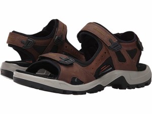 (取寄) エコー スポーツ メンズ ユカタン サンダル ECCO Sport men  Yucatan Sandal Espresso/Cocoa Brown/Black