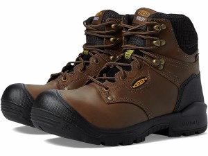 (取寄) キーン ユーティリティ メンズ 6 インディペンデンス Wp ソフト トゥ KEEN Utility men  6" Independence WP Soft Toe Dark Earth