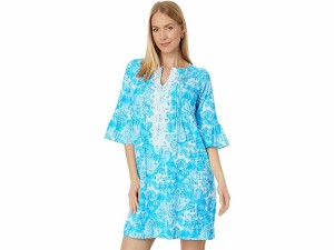 (取寄) リリー ピュリッツァー レディース クリスタ ドレス Lilly Pulitzer women Lilly Pulitzer Krysta Dress Amalfi Blue Sunny State