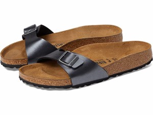 (取寄) ビルケンシュトック レディース マドリッド スリップ-オン Birkenstock women Birkenstock Madrid Slip-On Metallic Black Birko-