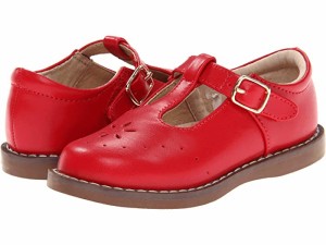 (取寄) フットメイト ガールズ シェリー 2 (トドラー/リトル キッド) FootMates girls  Sherry 2 (Toddler/Little Kid) Apple Red