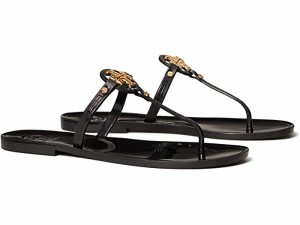 (取寄) トリーバーチ ミニ ミラー ゼリー トング サンダル Tory Burch  Mini Miller Jelly Thong Sandal Black 1