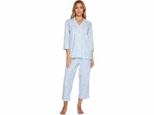 (取寄) ローレン ラルフローレン レディース エッセンシャル ビンガム ニット カプリ Pj セット LAUREN Ralph Lauren women  Essentials 